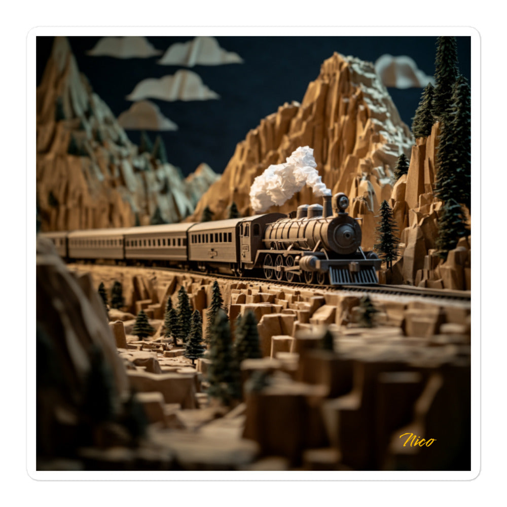 Orient Express Series Print #9 - Bubble free sticker