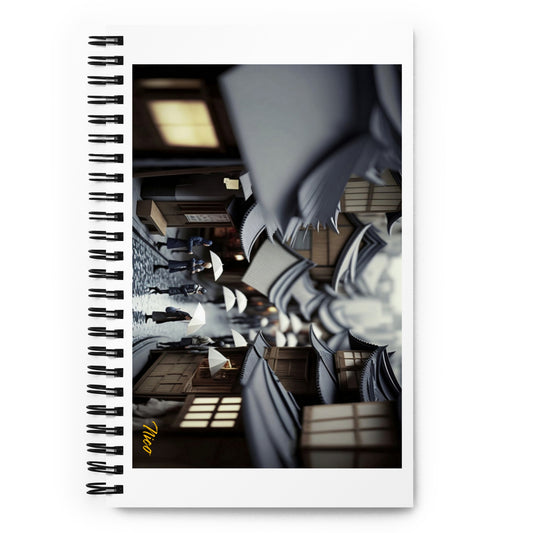 Rainy Days And Mondays Series Print #2 - Spiral notebook