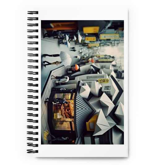 Rainy Days And Mondays Series Print #3 - Spiral notebook