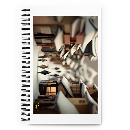 I Wish It Would Snow Series Print #6 - Spiral notebook