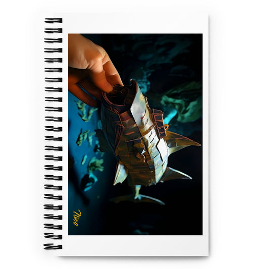 20,000 Leagues Under The Sea Series Print #4 - Spiral notebook