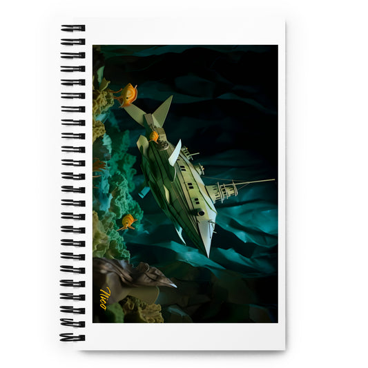 20,000 Leagues Under The Sea Print #8 - Spiral notebook