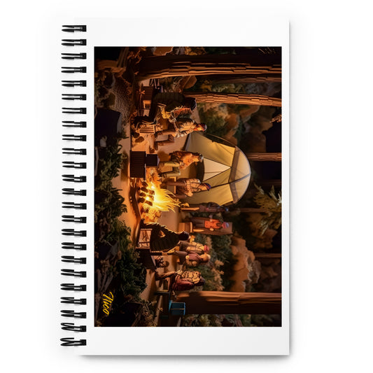 Under The Starry Skies Series Print #4 - Spiral notebook