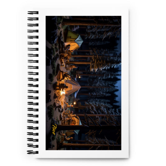 Under The Starry Skies Series Print #1 - Spiral notebook