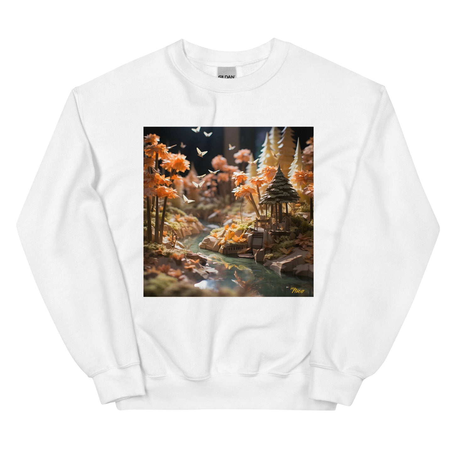 Relaxing By The Brook Series Print #3 - Unisex Sweatshirt