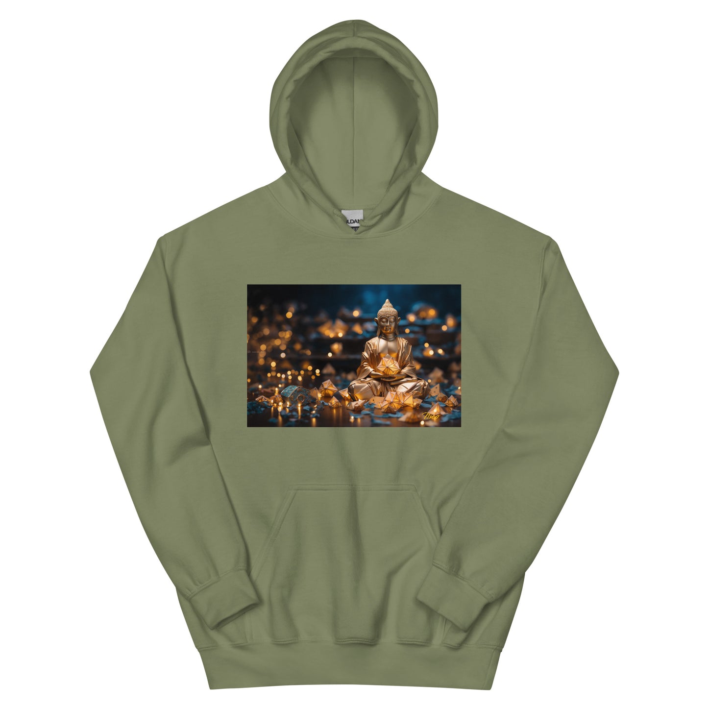 Ascending Buddha Series Print #9 Unisex Hoodie