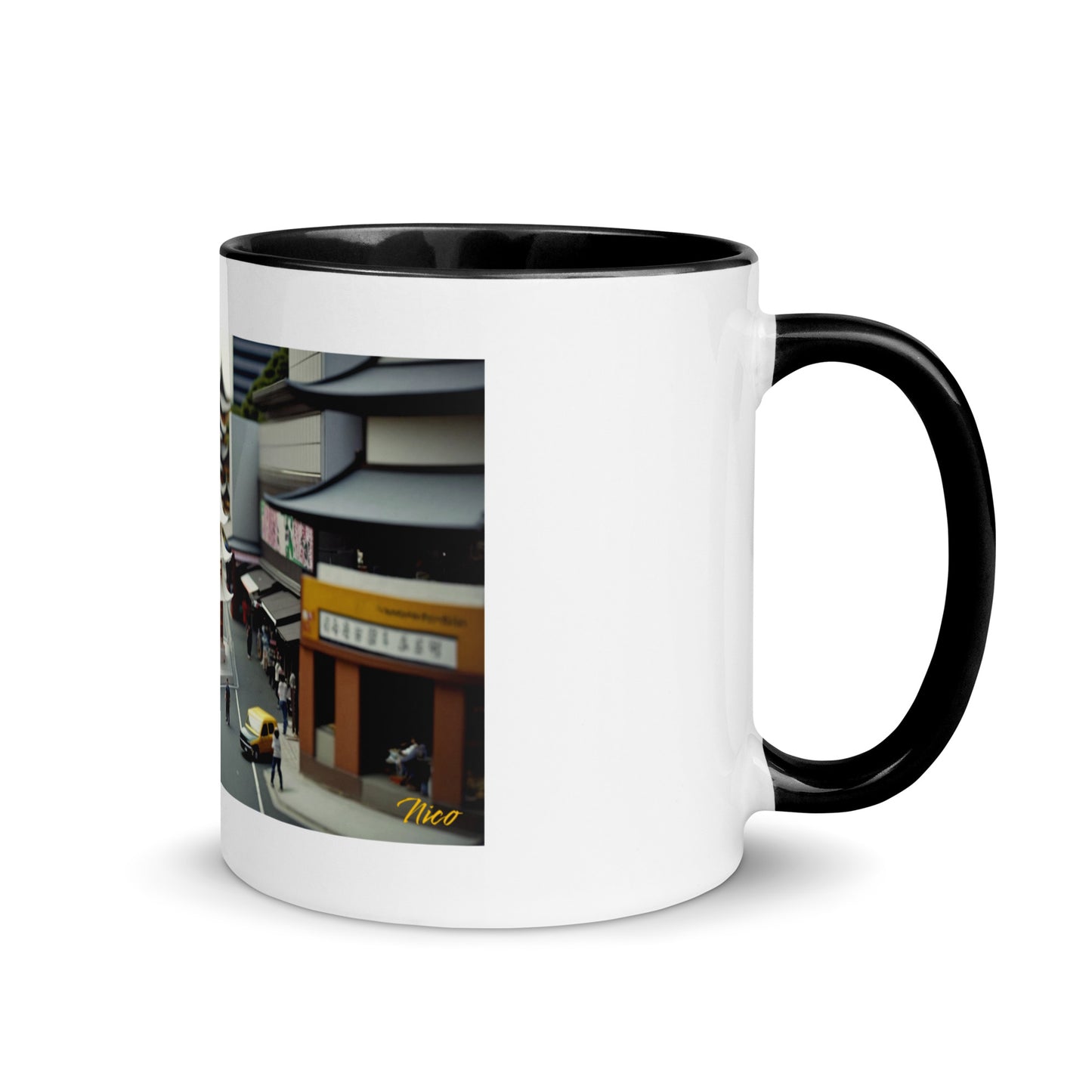 Via The Metropolis Series Print #10 - Mug with Color Inside