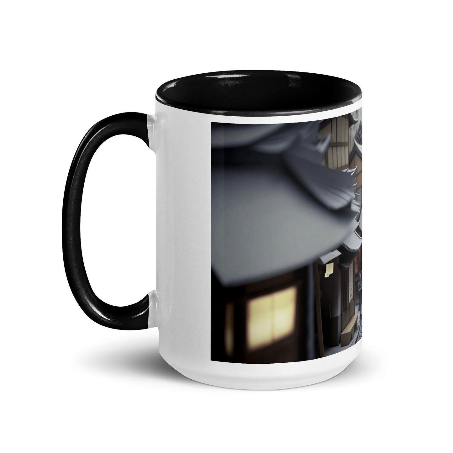 Rainy Days And Mondays Series Print #2 - Mug with Color Inside
