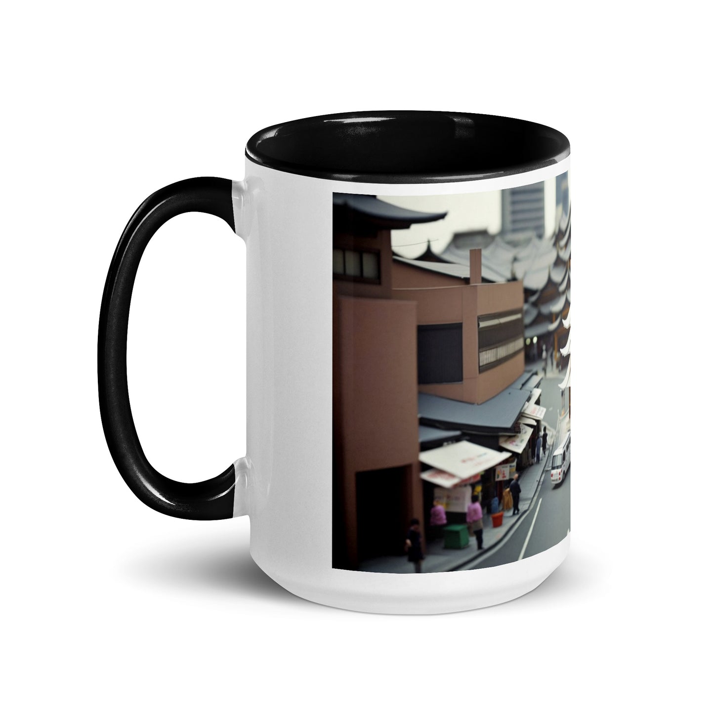 Via The Metropolis Series Print #10 - Mug with Color Inside