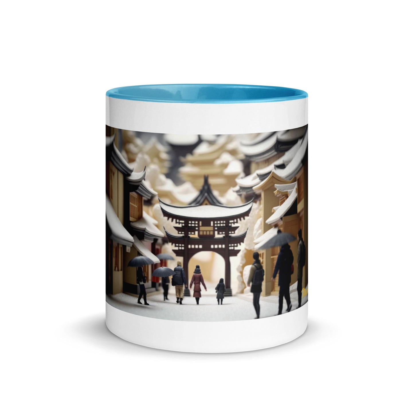I Wish It Would Snow Series Print #8 - Mug with Color Inside