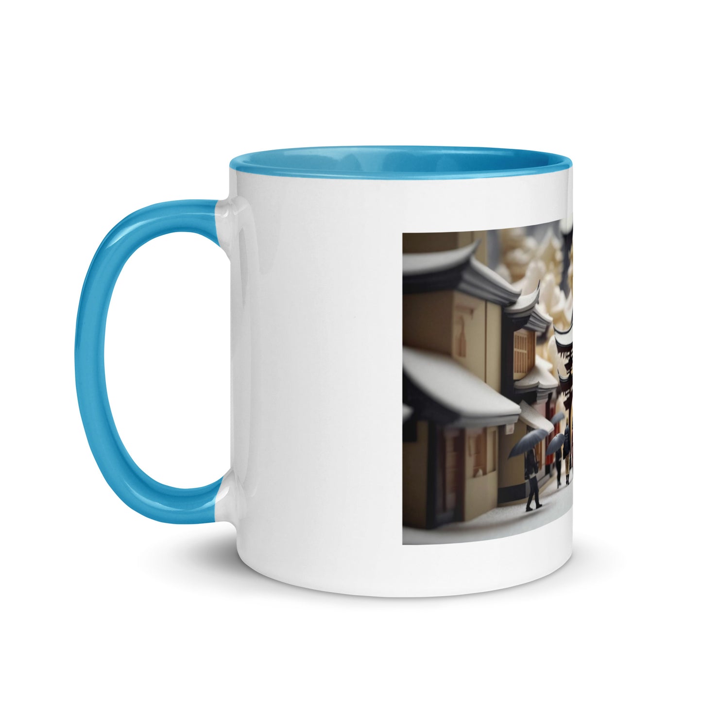 I Wish It Would Snow Series Print #8 - Mug with Color Inside