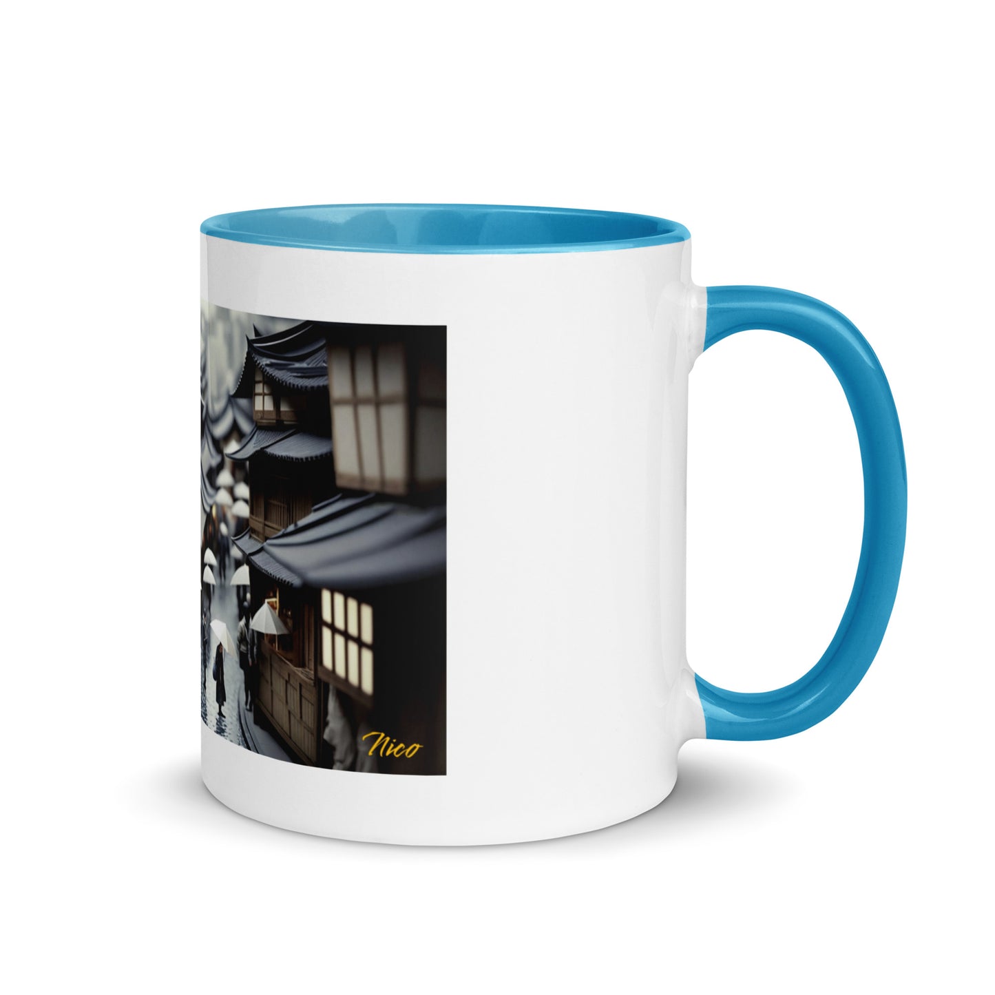 Rainy Days And Mondays Series Print #2 - Mug with Color Inside