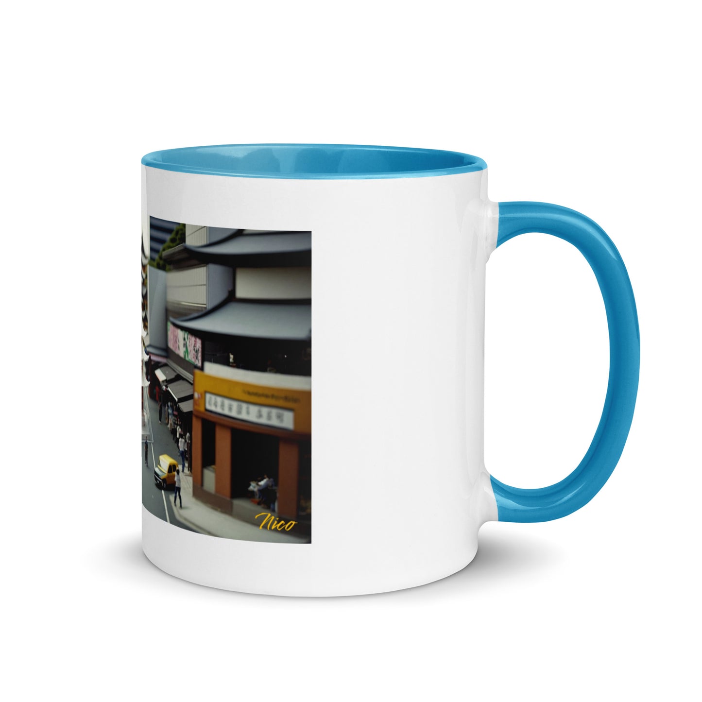 Via The Metropolis Series Print #10 - Mug with Color Inside
