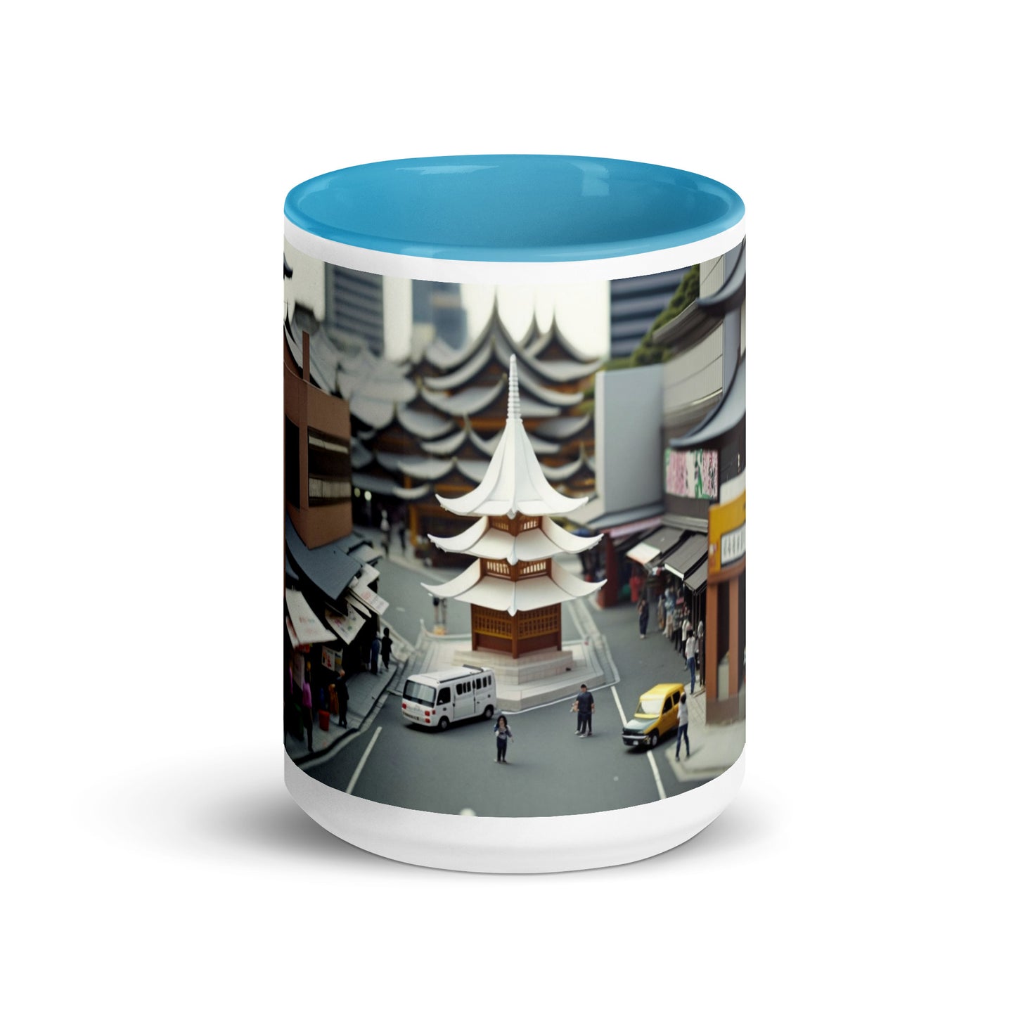 Via The Metropolis Series Print #10 - Mug with Color Inside