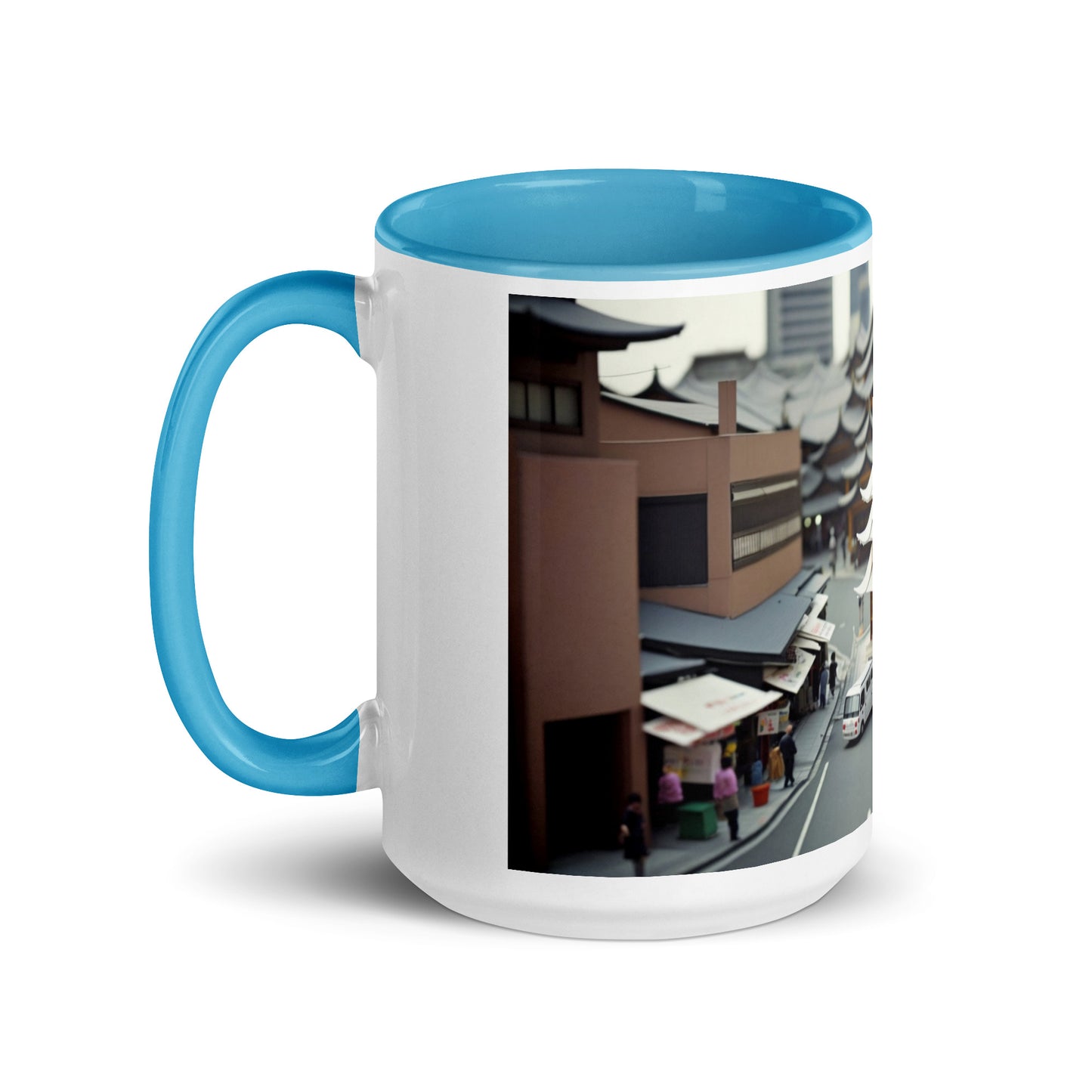 Via The Metropolis Series Print #10 - Mug with Color Inside