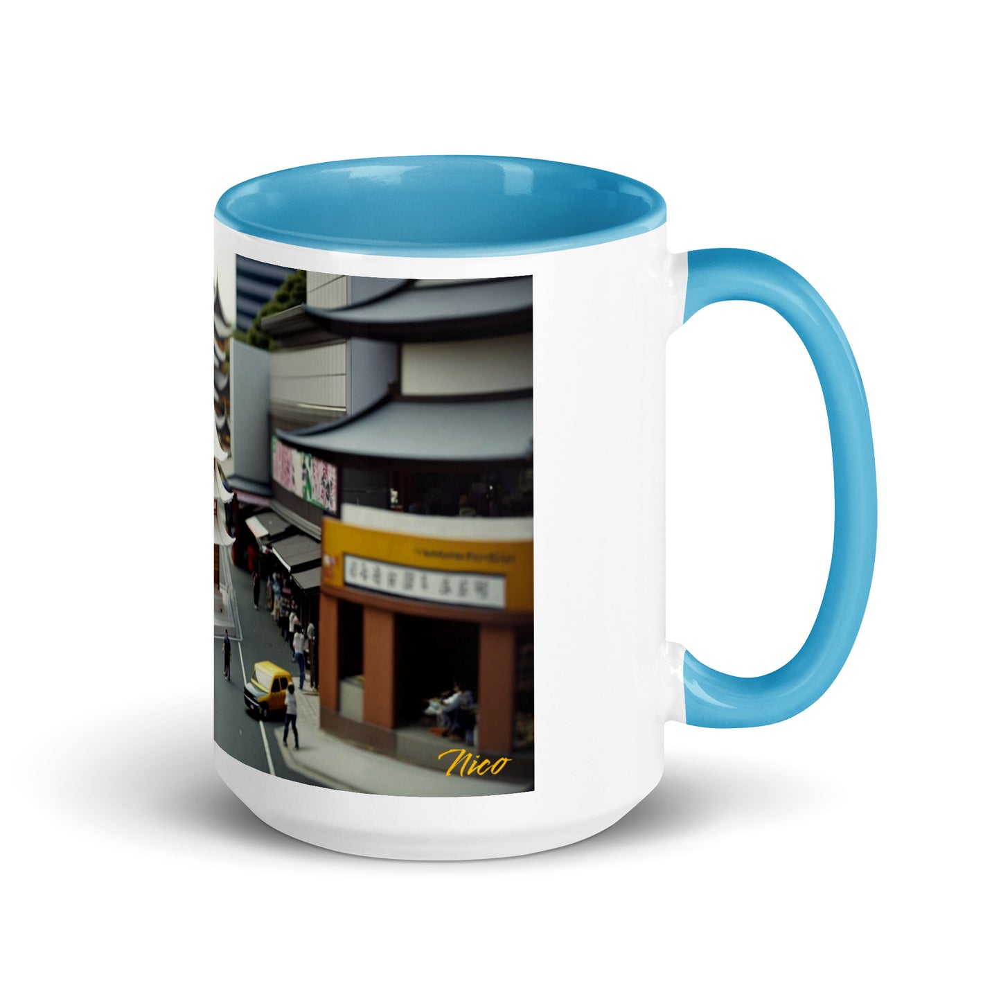 Via The Metropolis Series Print #10 - Mug with Color Inside