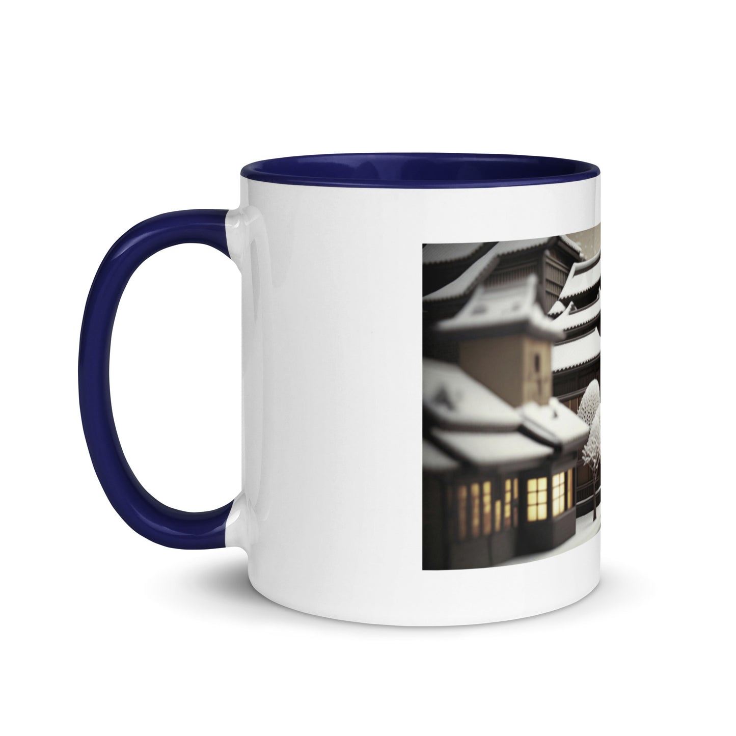 I Wish It Would Snow Series Print #7 - Mug with Color Inside