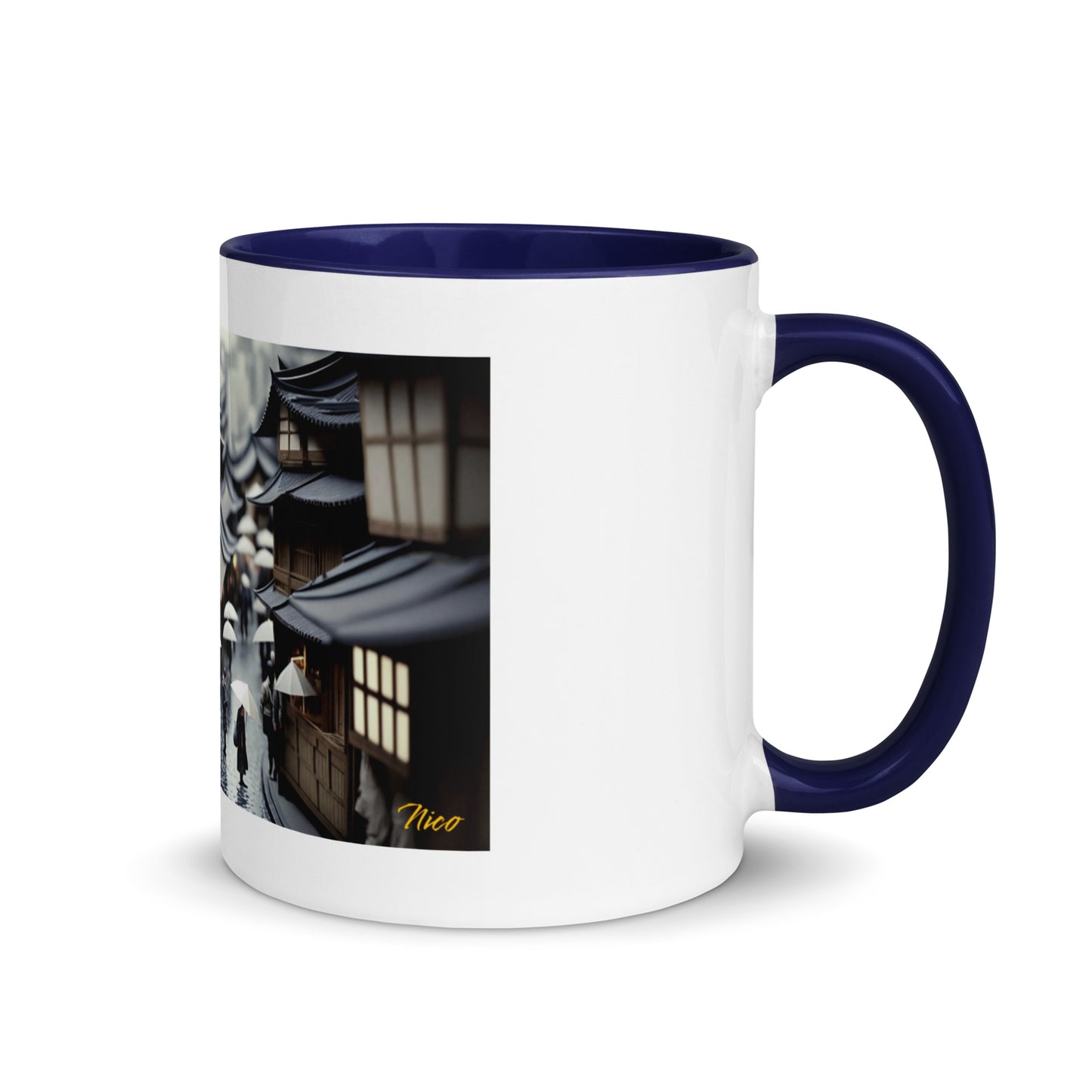 Rainy Days And Mondays Series Print #2 - Mug with Color Inside