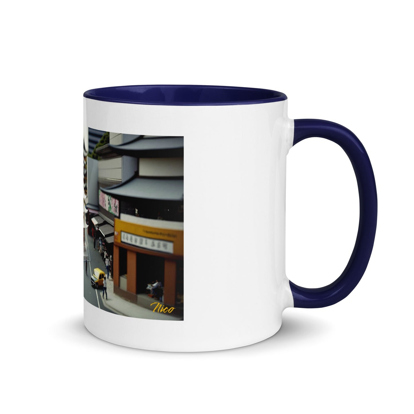 Via The Metropolis Series Print #10 - Mug with Color Inside