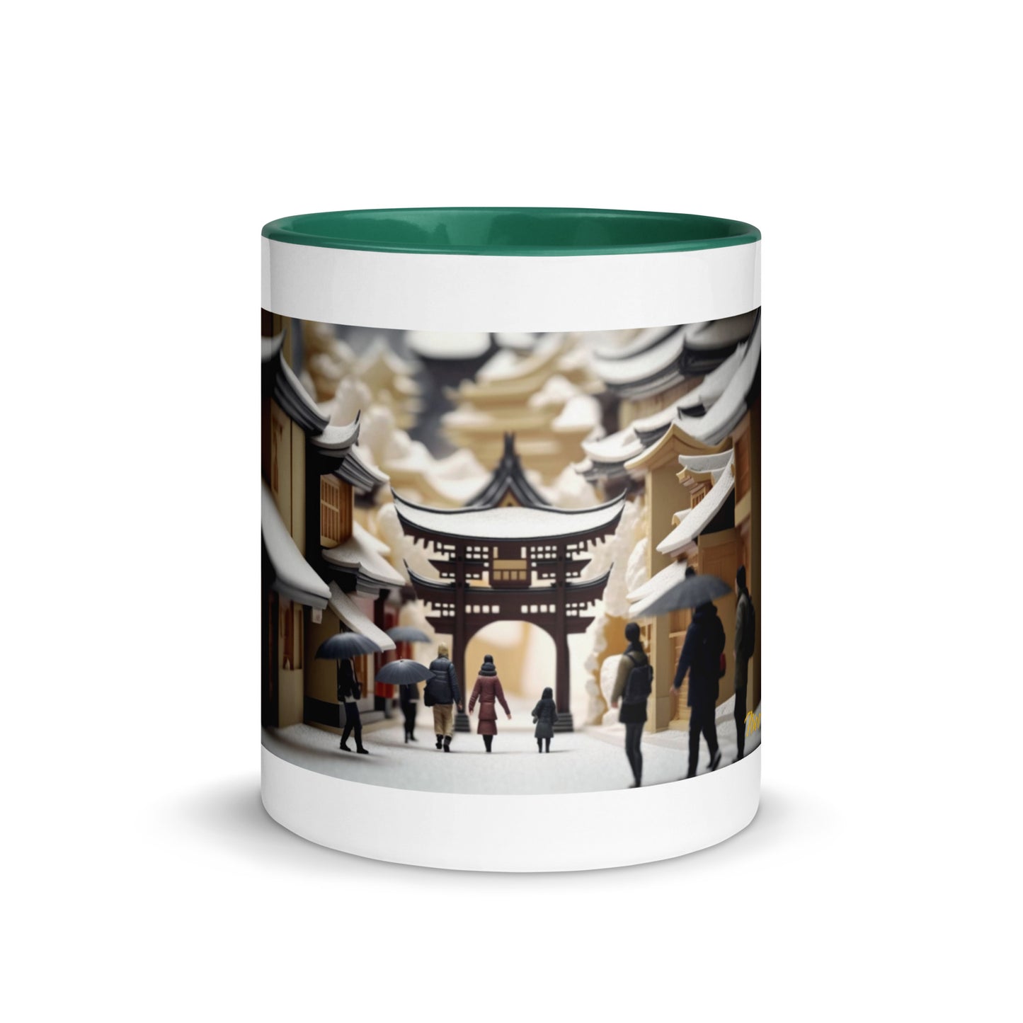 I Wish It Would Snow Series Print #8 - Mug with Color Inside