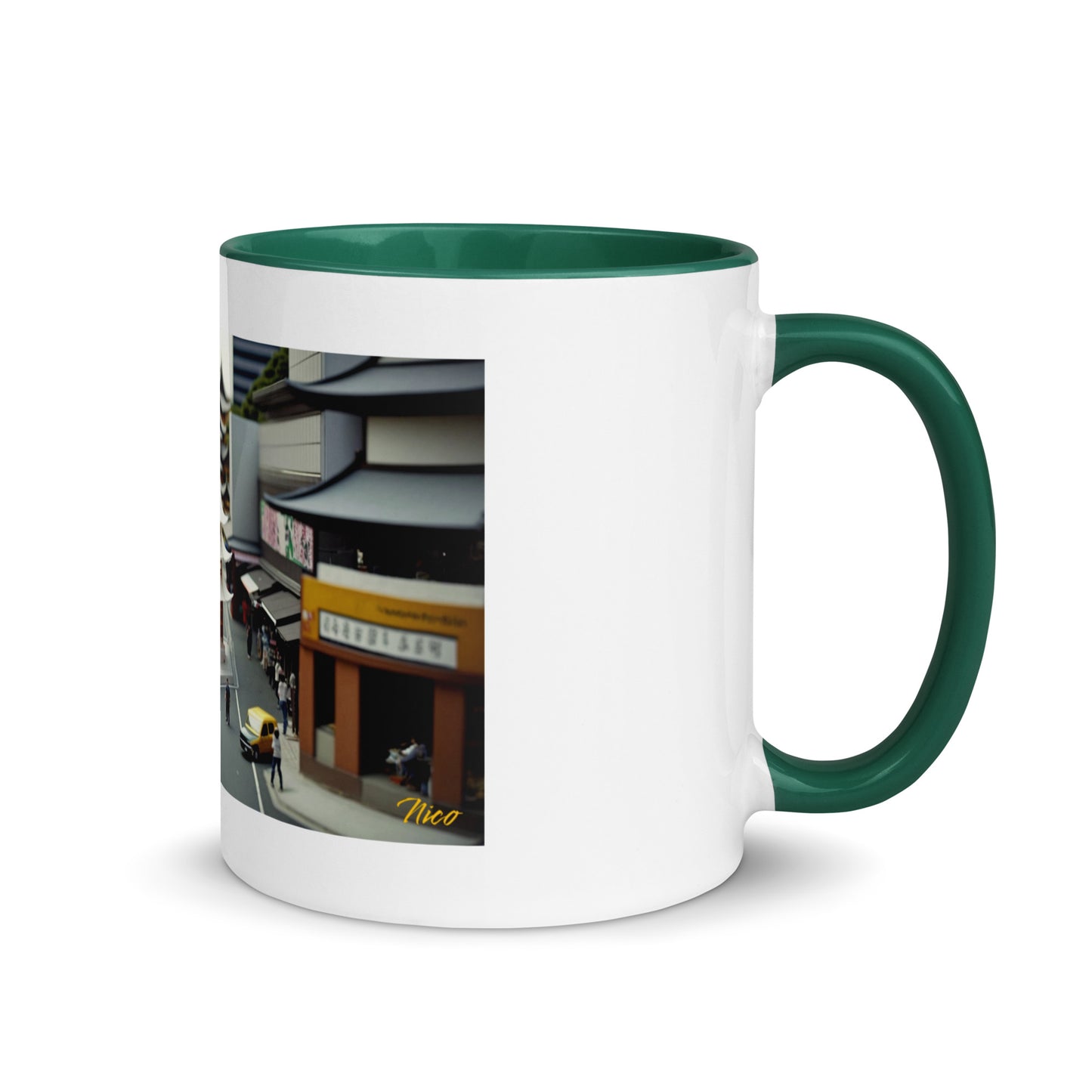Via The Metropolis Series Print #10 - Mug with Color Inside