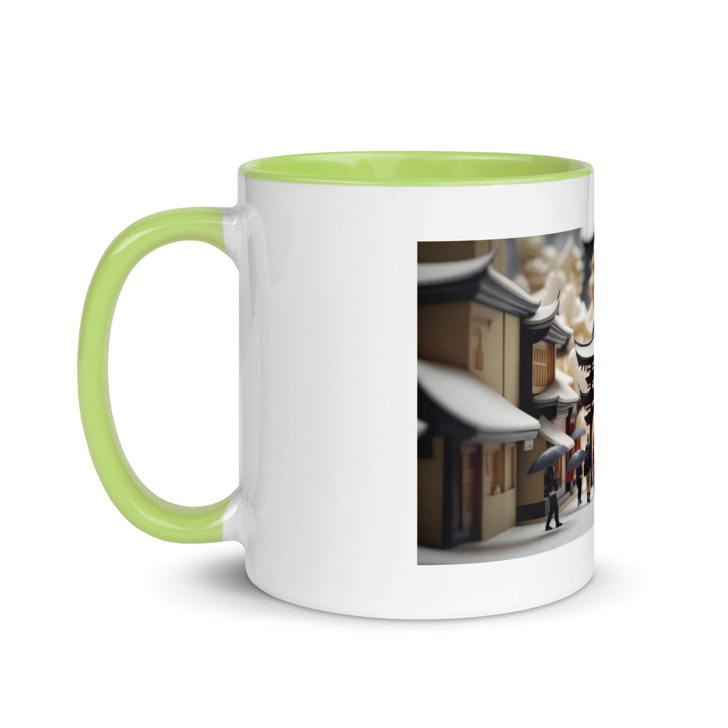 I Wish It Would Snow Series Print #8 - Mug with Color Inside