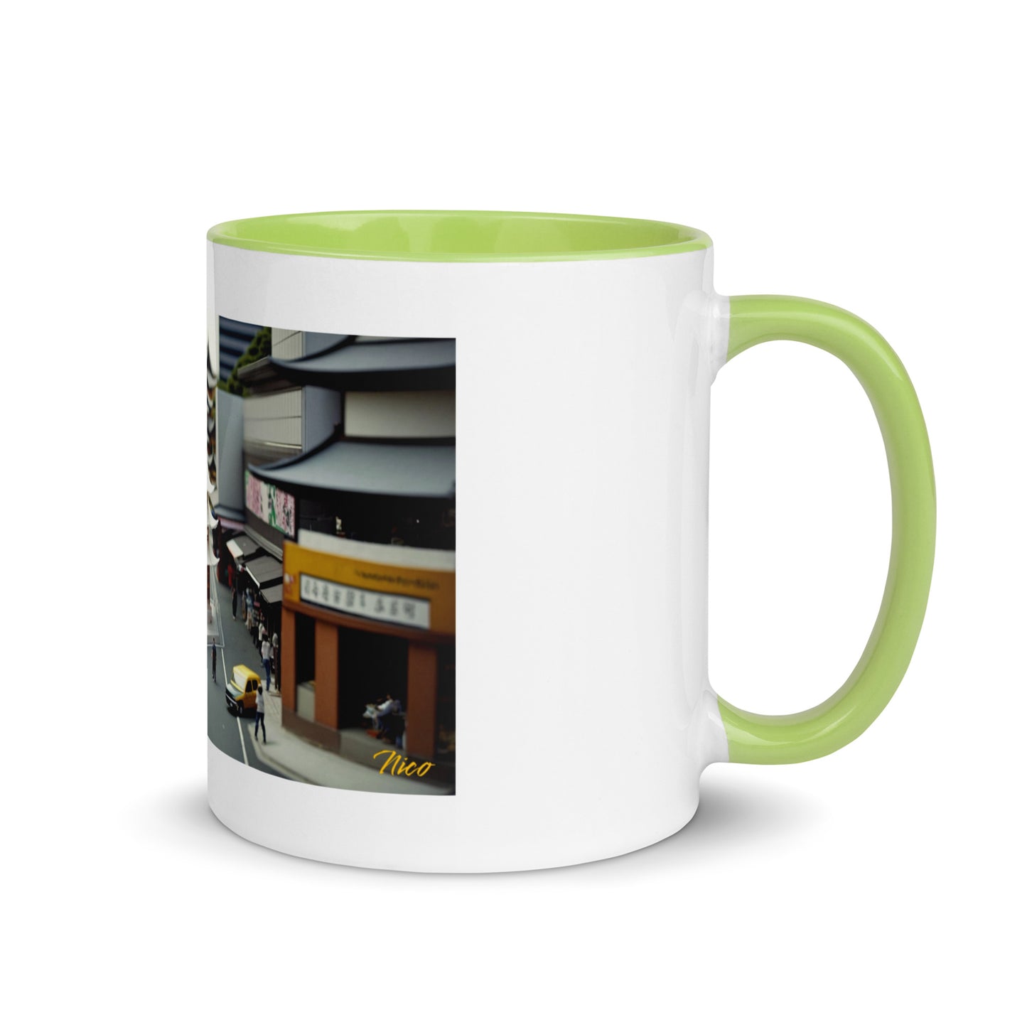 Via The Metropolis Series Print #10 - Mug with Color Inside
