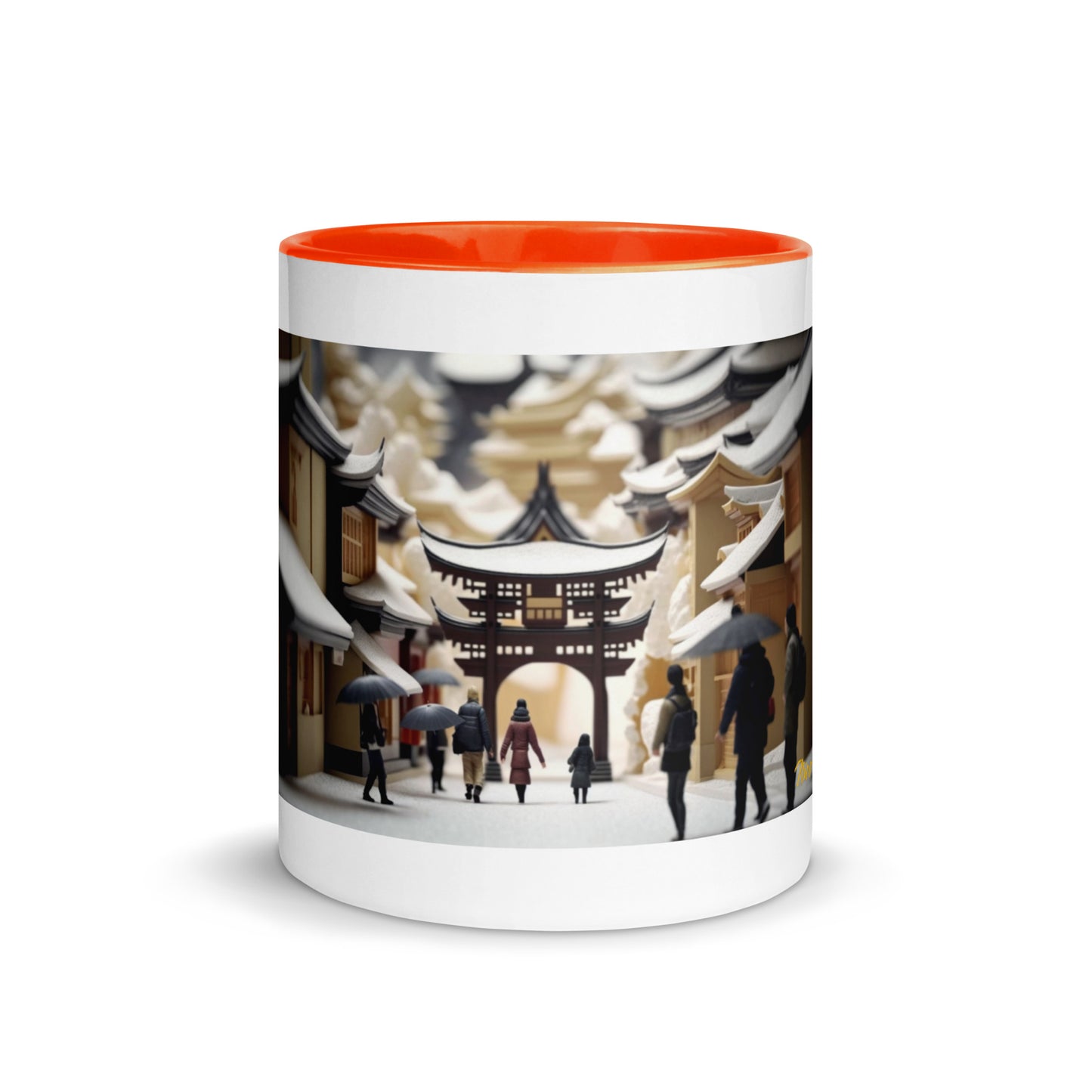 I Wish It Would Snow Series Print #8 - Mug with Color Inside