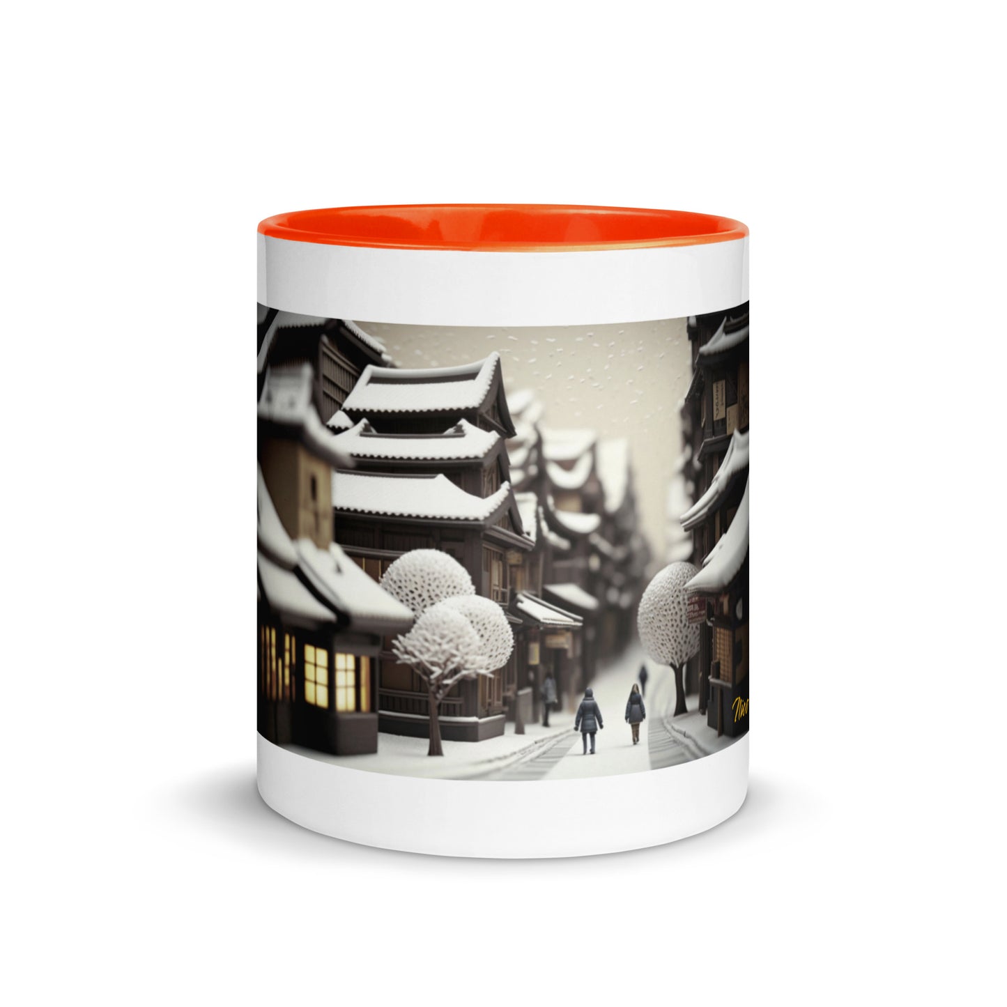 I Wish It Would Snow Series Print #7 - Mug with Color Inside