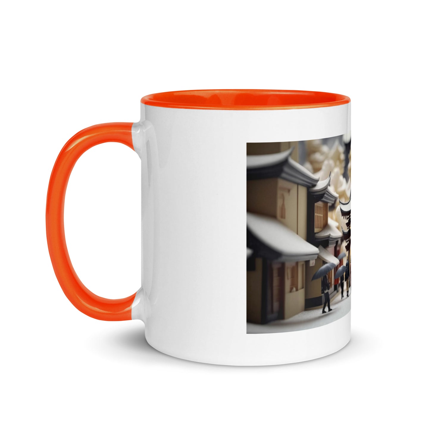 I Wish It Would Snow Series Print #8 - Mug with Color Inside