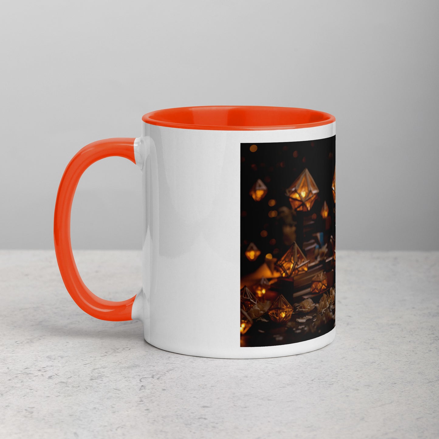 Ascending Buddha Series Print #3 - Mug with Color Inside