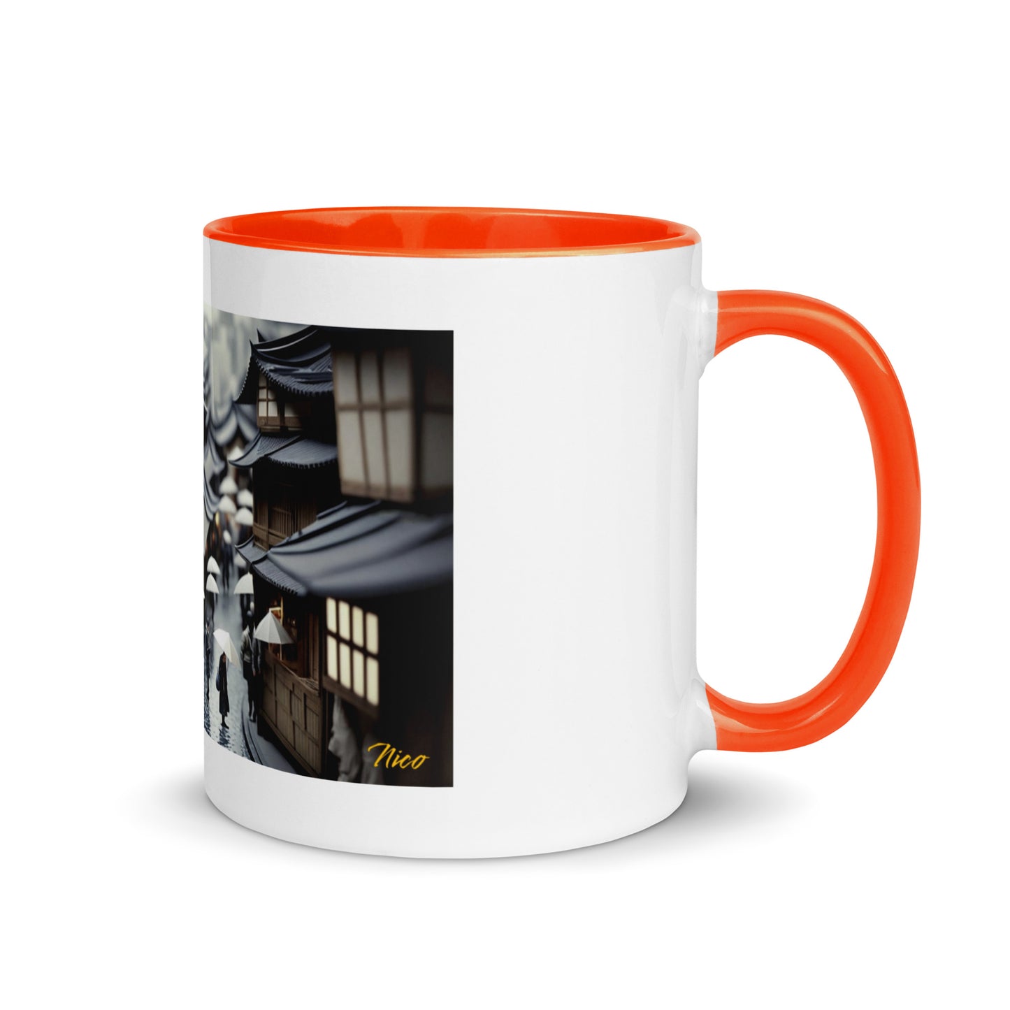 Rainy Days And Mondays Series Print #2 - Mug with Color Inside