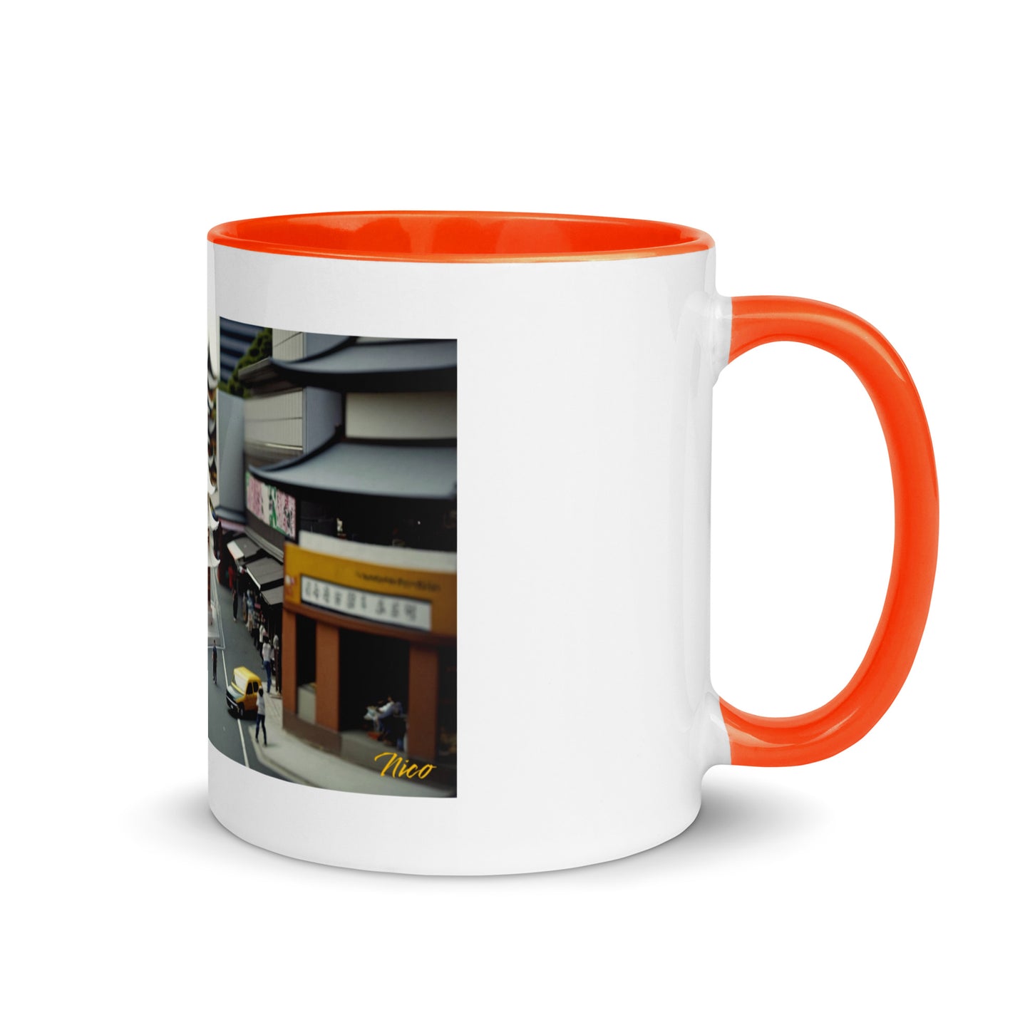 Via The Metropolis Series Print #10 - Mug with Color Inside