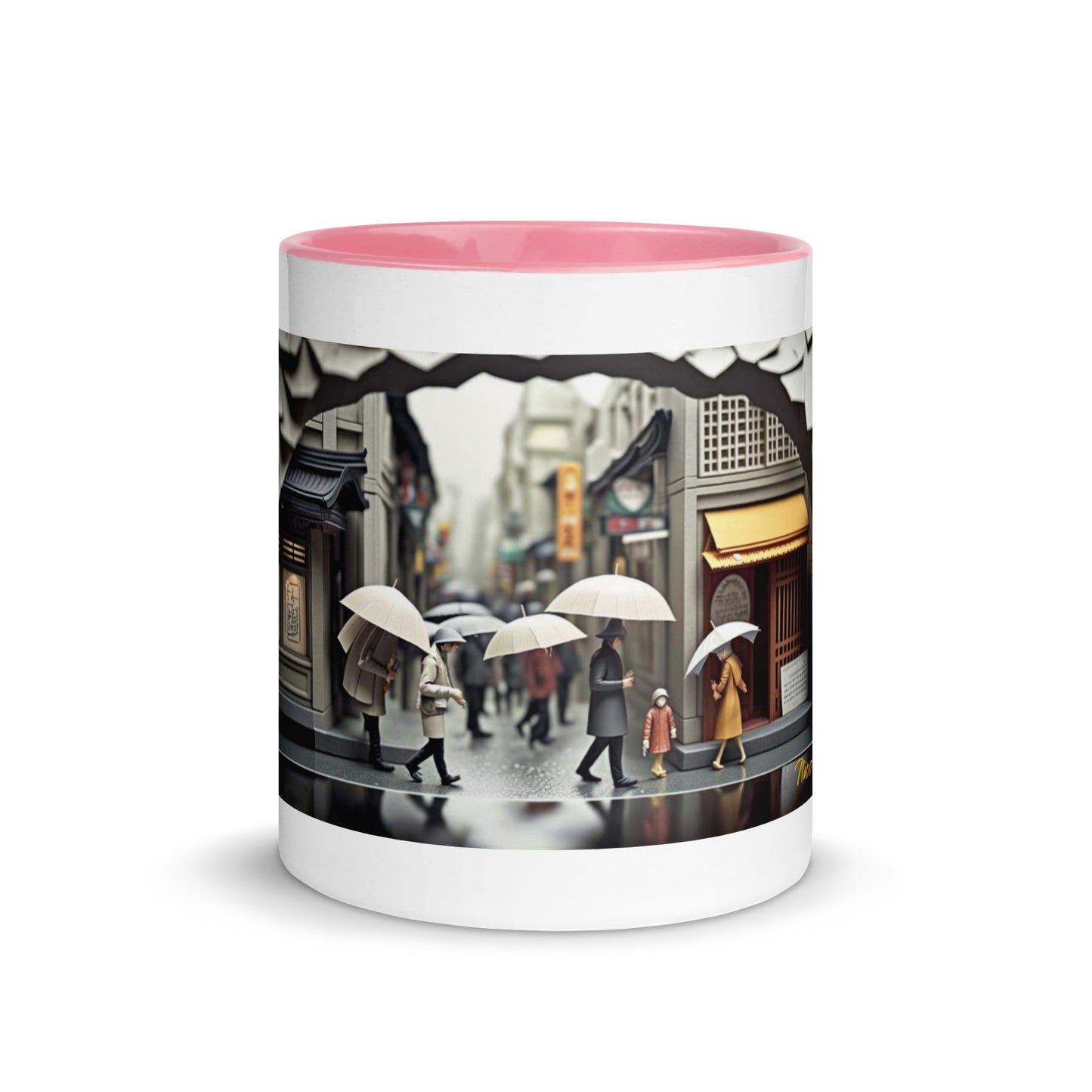 Rainy Days And Mondays Series Print #1 - Mug with Color Inside