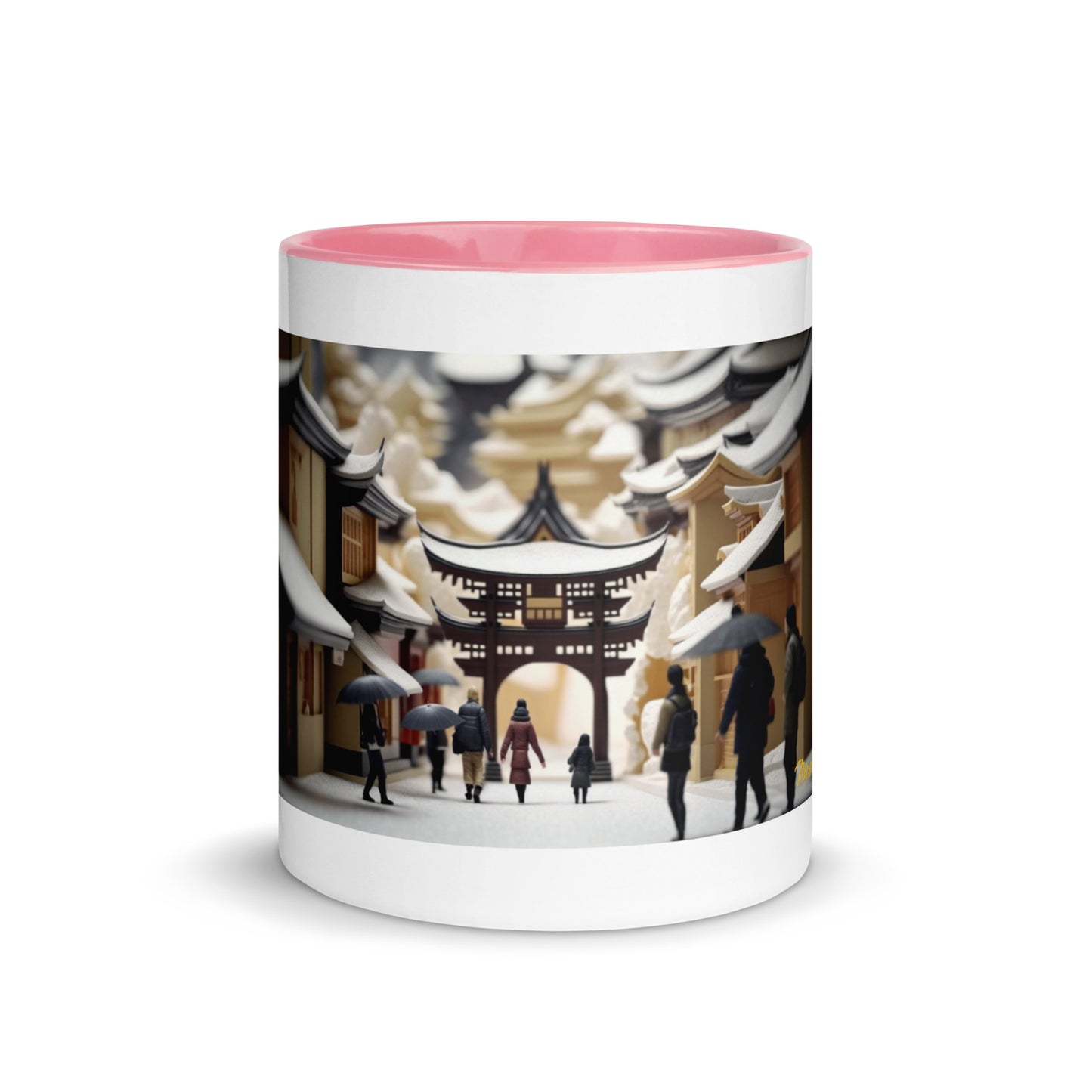 I Wish It Would Snow Series Print #8 - Mug with Color Inside