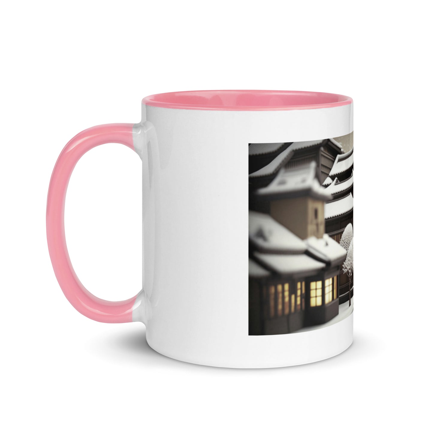 I Wish It Would Snow Series Print #7 - Mug with Color Inside
