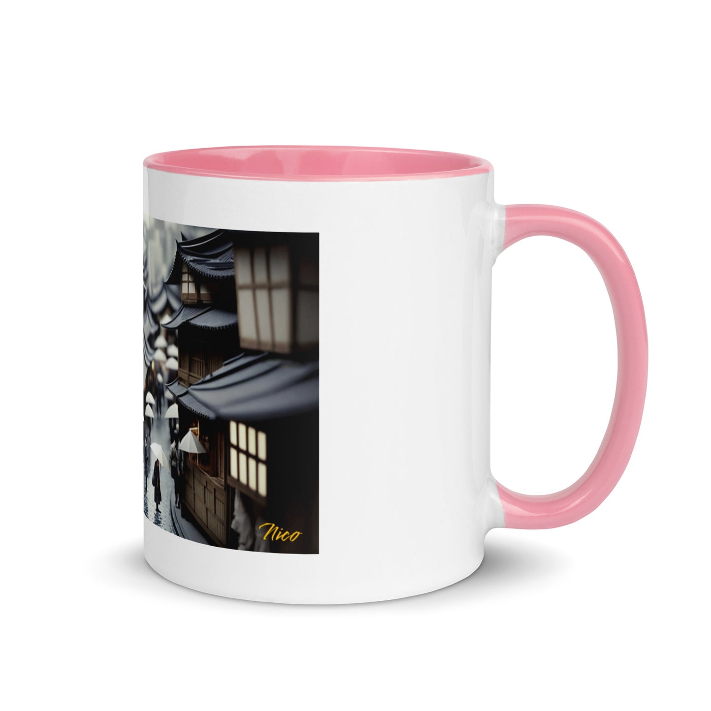 Rainy Days And Mondays Series Print #2 - Mug with Color Inside