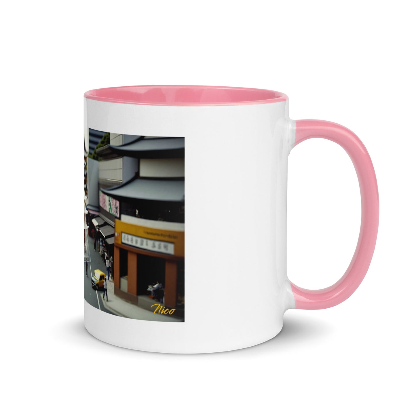 Via The Metropolis Series Print #10 - Mug with Color Inside