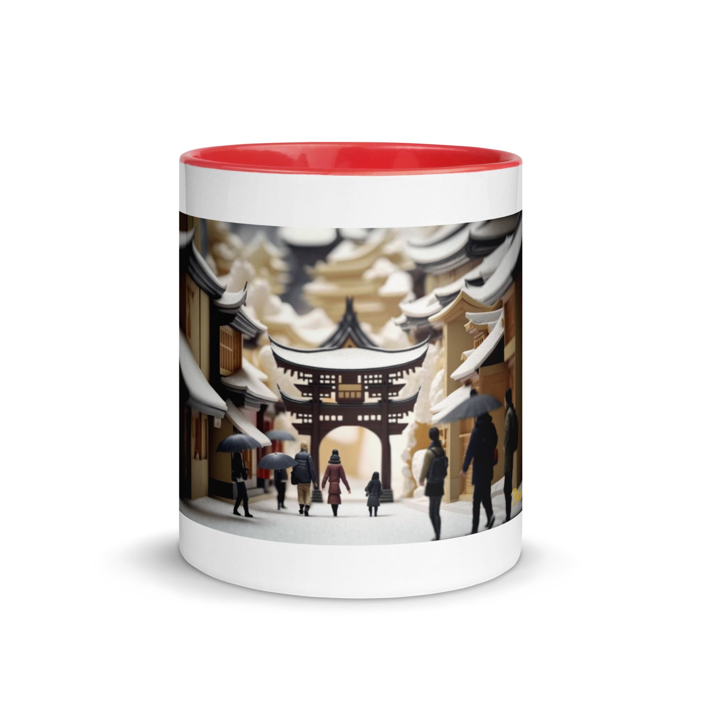 I Wish It Would Snow Series Print #8 - Mug with Color Inside