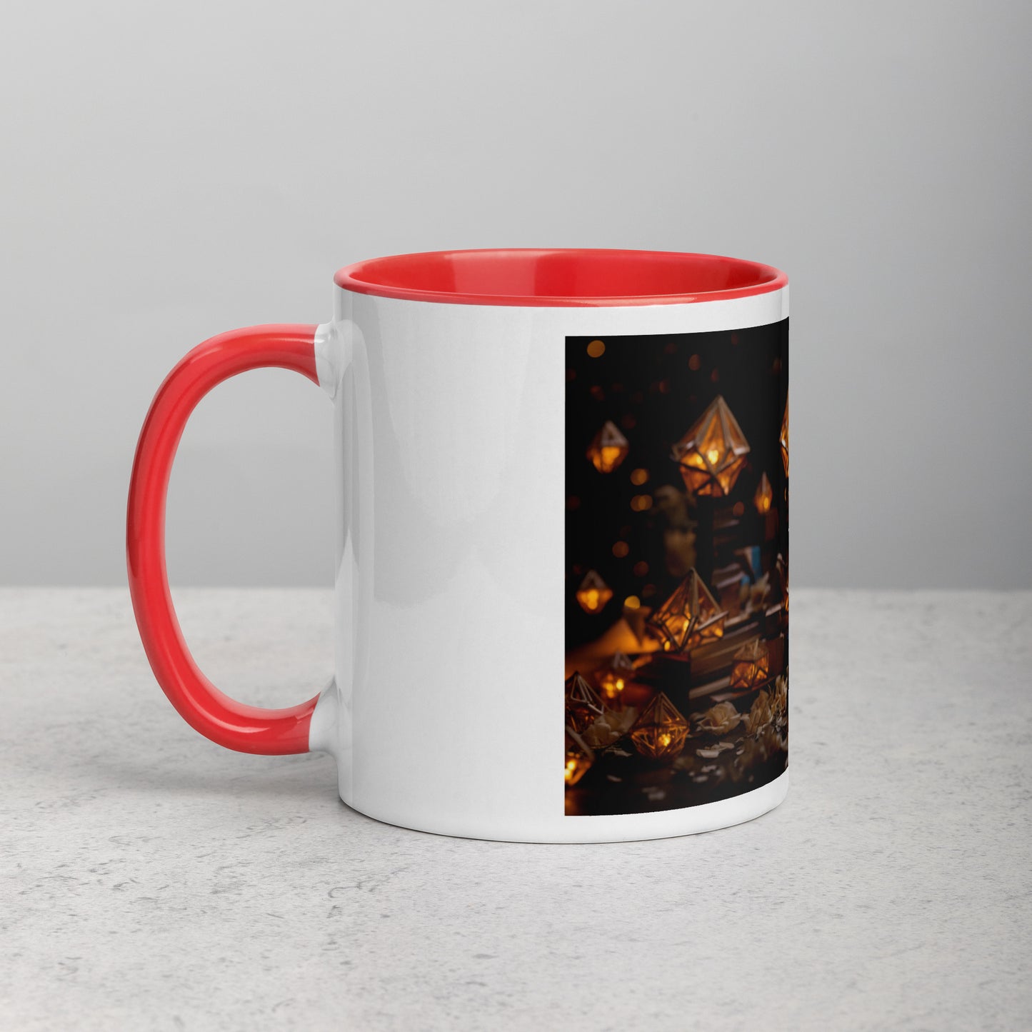 Ascending Buddha Series Print #3 - Mug with Color Inside