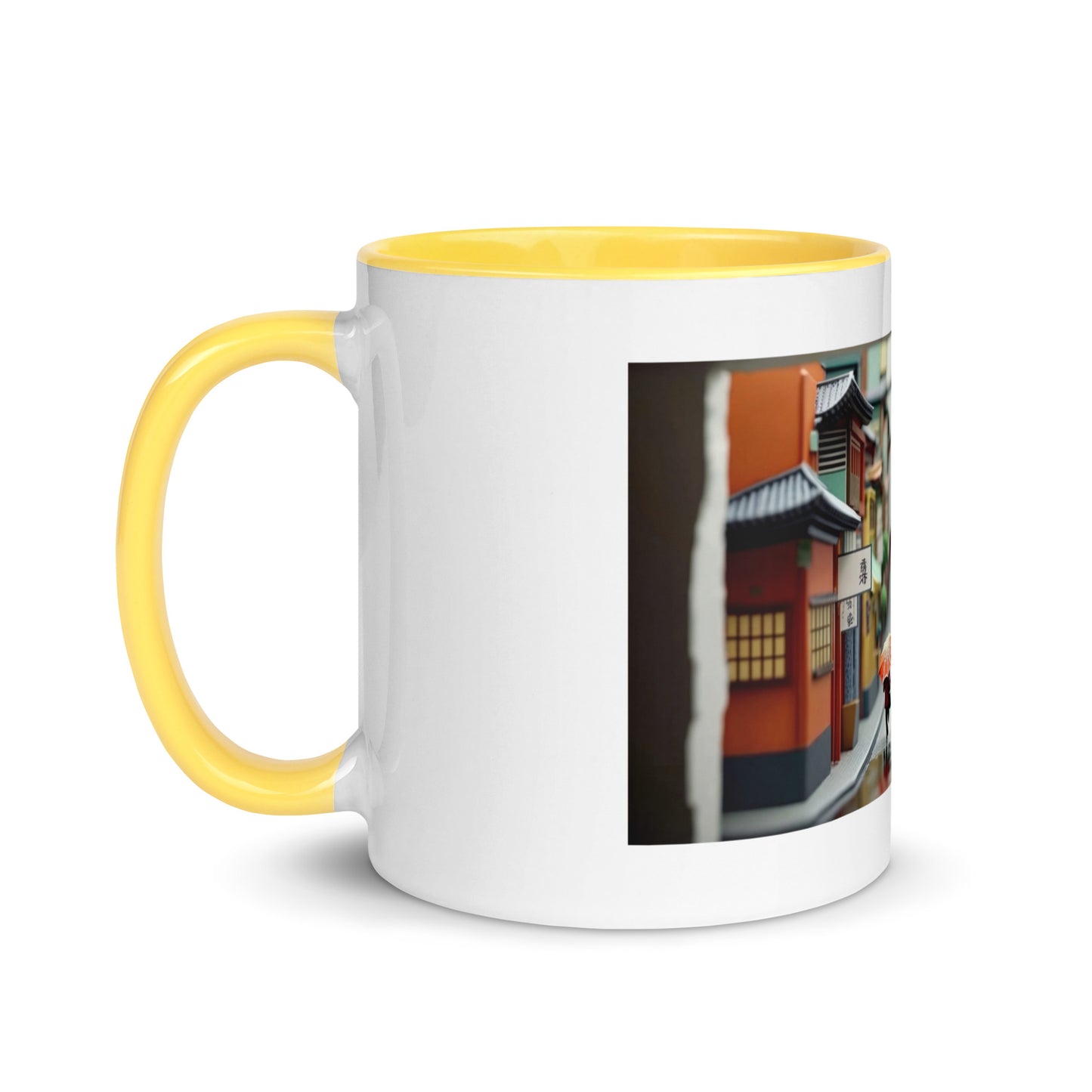 Rainy Days And Mondays Series Print #8 - Mug with Color Inside