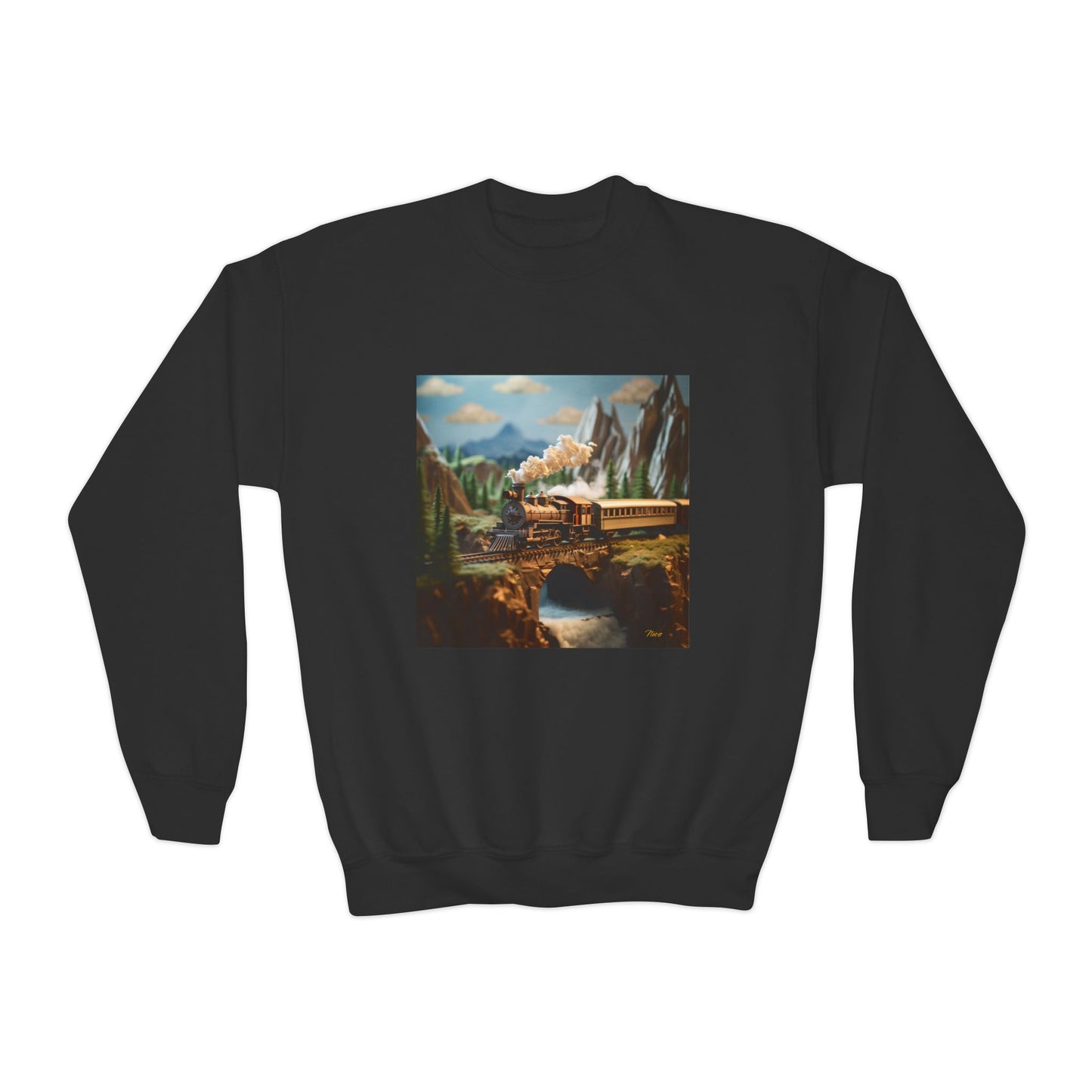 Orient Express Series Print #5 Youth Crewneck Sweatshirt