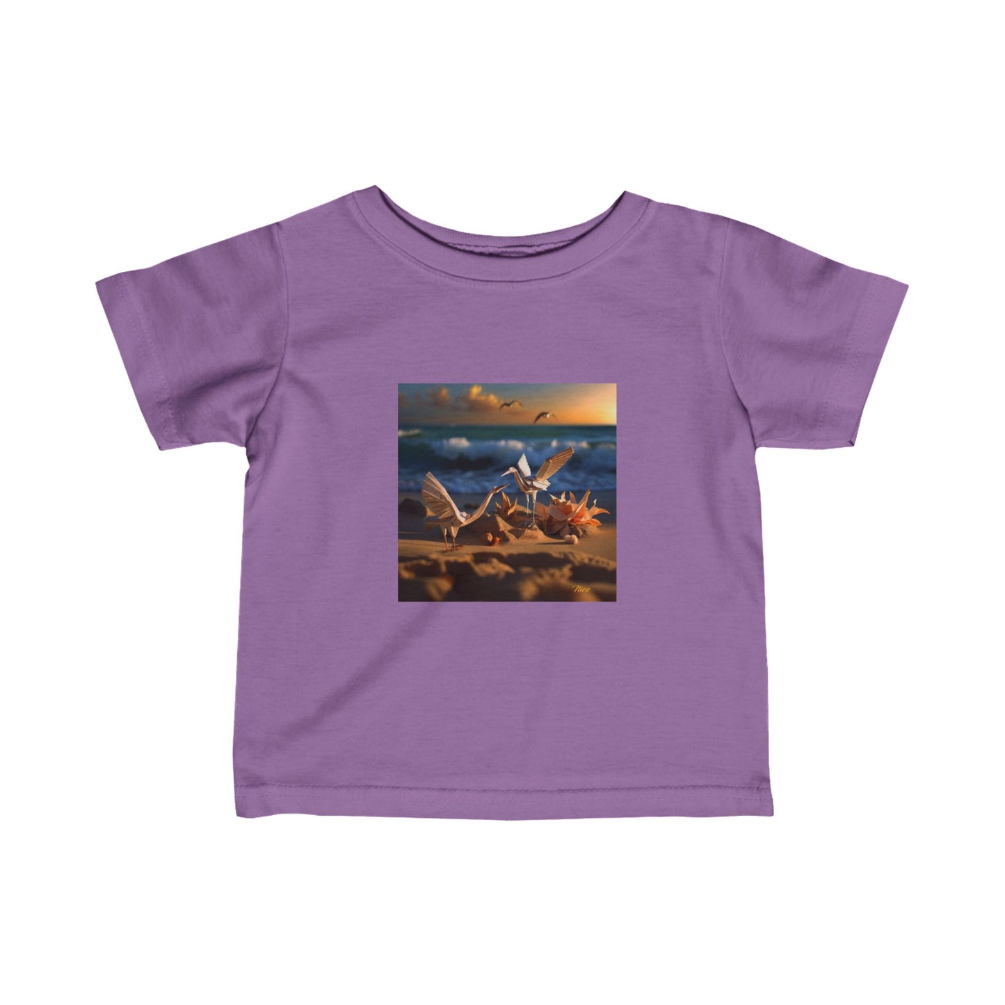 By The Seaside Series Print #3 Infant Fine Jersey Tee