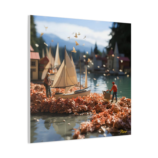 On The Docks By The Bay Series Print #5 - Streched Matte Canvas Print, 1.25" Thick