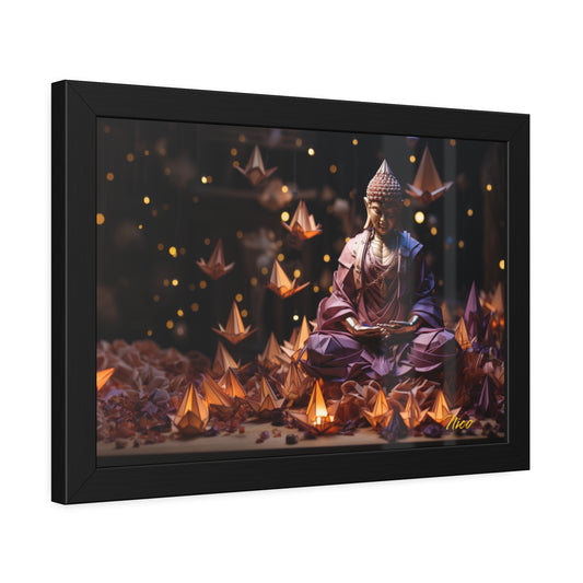 Ascending Buddha Series Print #6 - Framed Fine Art Paper Print