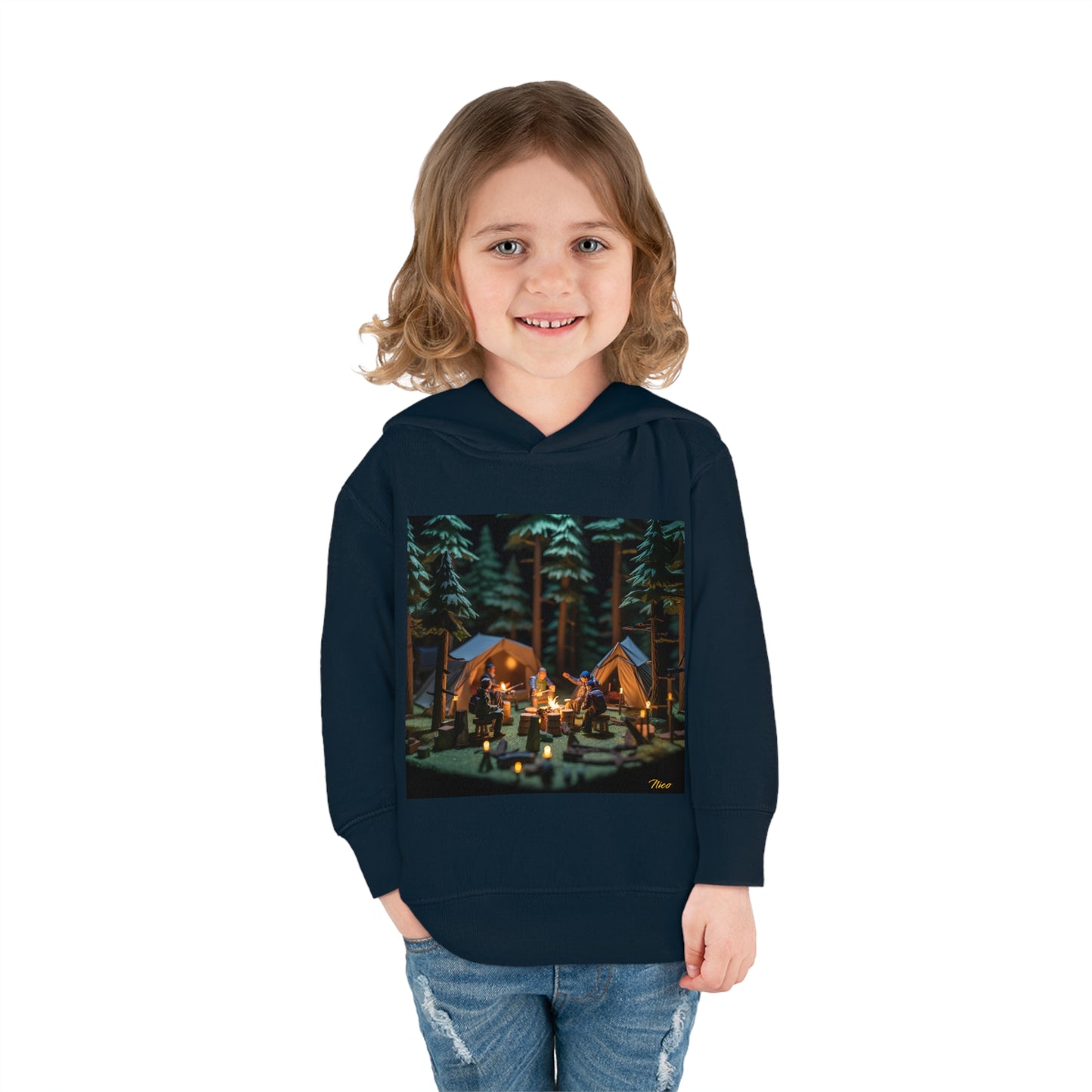 Under The Starry Skies Series Print #10 Toddler Pullover Fleece Hoodie