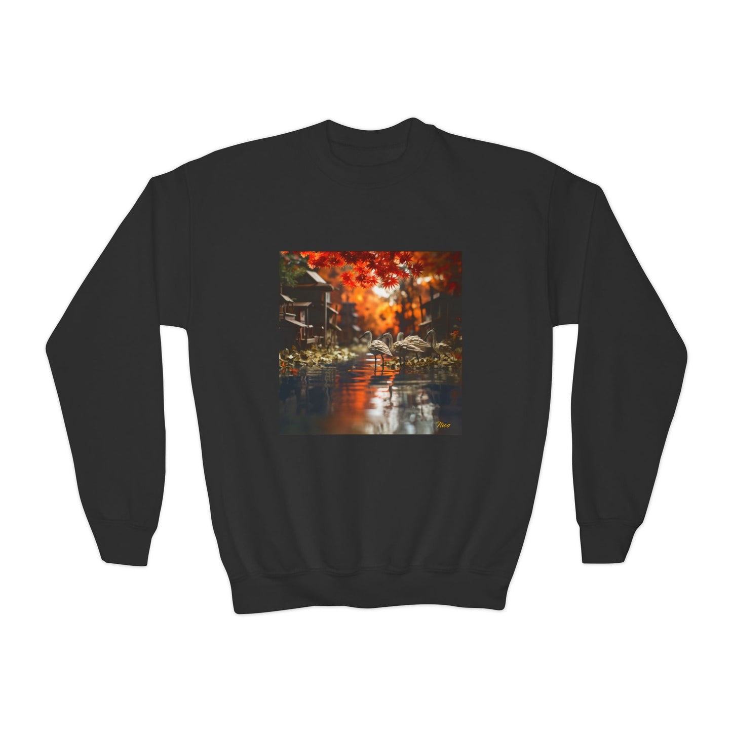 Born On A Bayou Series Print #8 Youth Crewneck Sweatshirt