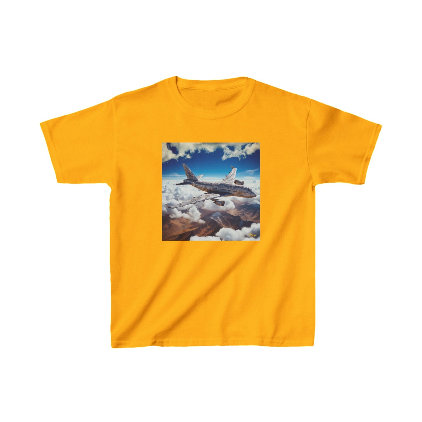 Frequent Flyer Miles Series Print #9 Kids Heavy Cotton™ Tee