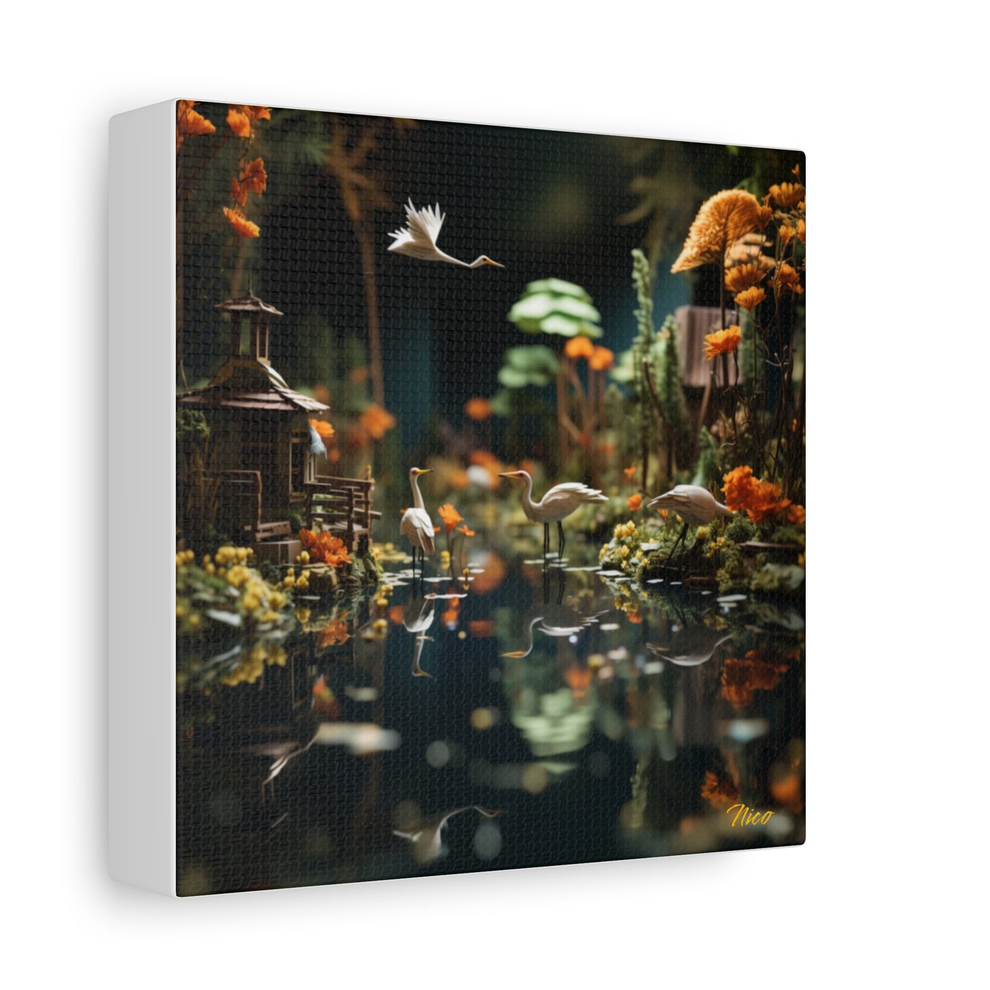 Born On A Bayou Print #6 - Streached Matte Canvas Print, 1.25" Thick