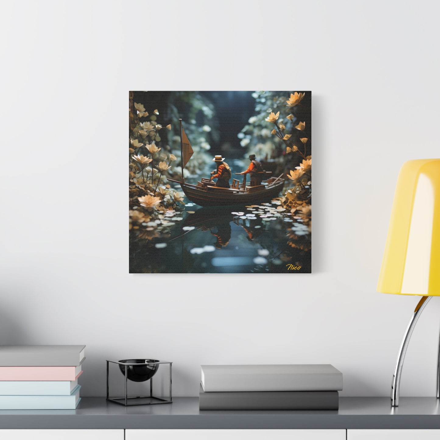 Born On A Bayou Print #10 - Streached Matte Canvas Print, 1.25" Thick